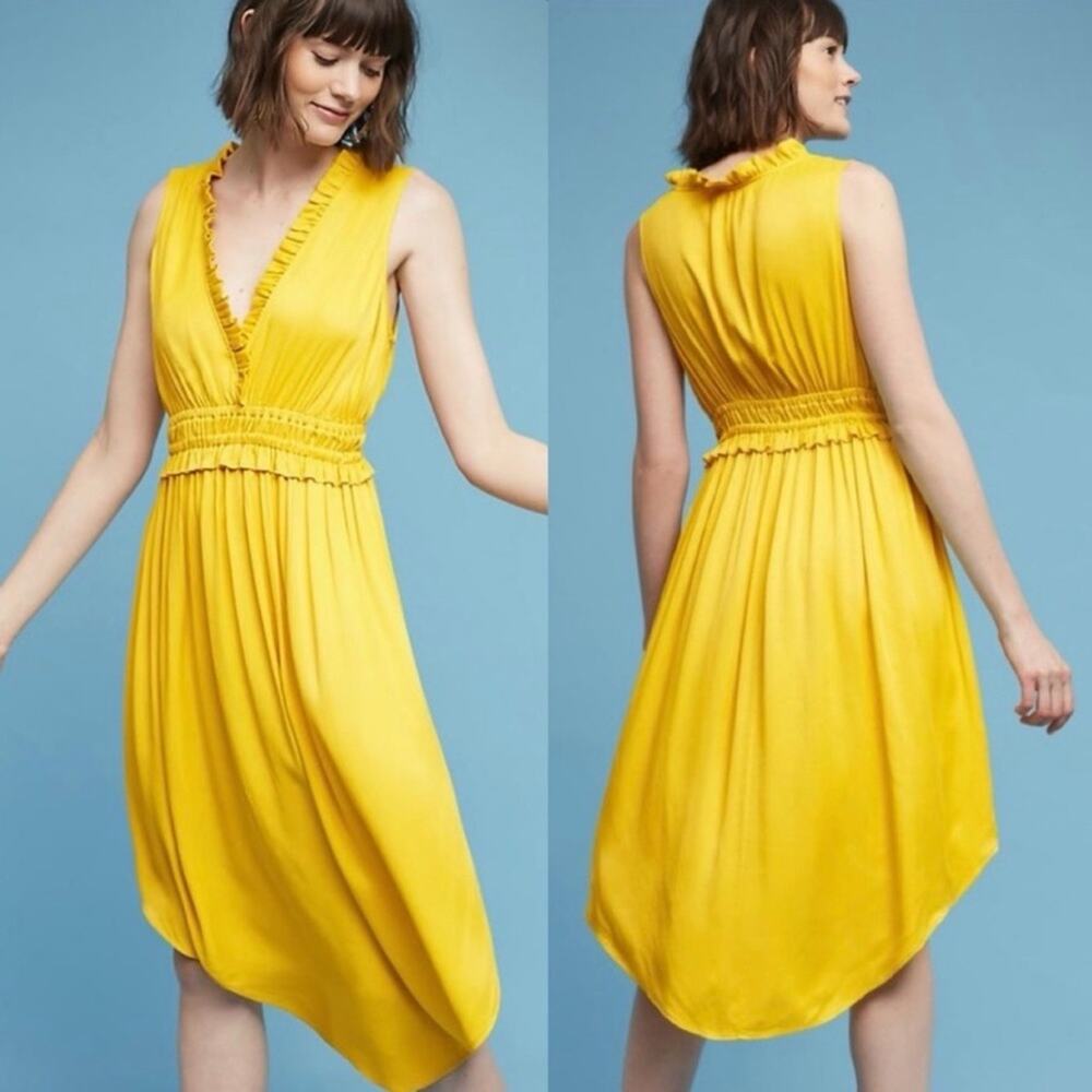 Maeve La Habana Sleeveless Midi Dress size Small